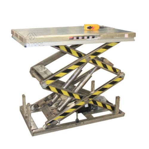 シザー昇降台 - HD1000 - Buytool Industrial Equipment Co., Ltd - 電動式 / 油圧式 / 定置型