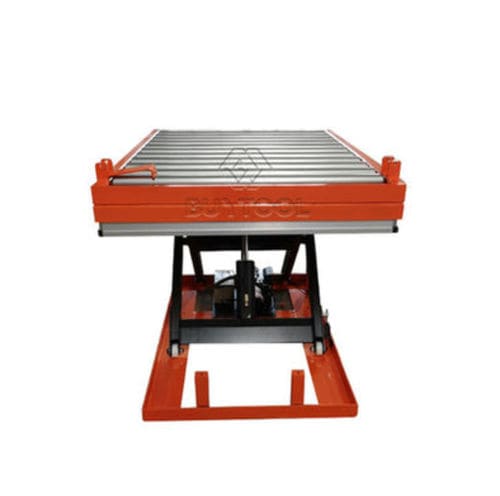 シザー昇降台 - HWG1001 - Buytool Industrial Equipment Co., Ltd - 電動式 / 油圧式 / 定置型