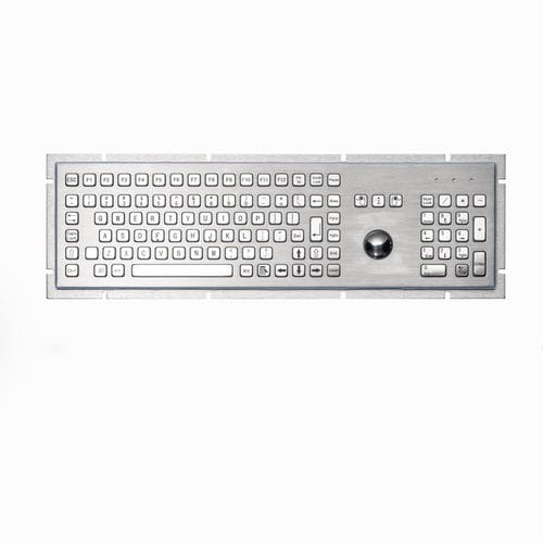 パネル設置用キーボード - D-8605 - ShenZhen DAVO Electronics Co., Ltd - メカニカルキー / マウスキー3つ付き / 103キー