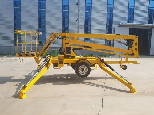 牽引式多関節型高所作業車 - G-GBT-10 - Jinan Gradin Machinery Co., Ltd. - ハイブリッド型 / ガソリン / 電動式