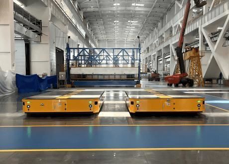 ハンドリング用AGV - Jinan Gradin Machinery Co., Ltd. - 輸送用 / 積載用 / 荷揚げ