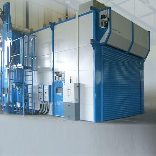 吸引ブラストキャビネット - TED  - Qingdao Ted Machinery - 自動 / コンベヤー式