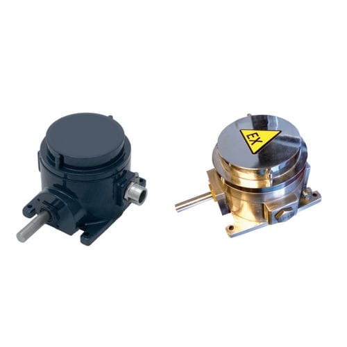 防爆リミット スイッチ - Explosion-Proof Rotary Limit Switch Series FRX by B-COMMAND - B-COMMAND GmbH - ロータリー / ウォーム ギア式減速装置 / IECEx