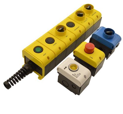 コード式リモコン - Hängetaster / Pendant Station Kappa by B-COMMAND  - B-COMMAND GmbH - 設定可能ボタン式 / ジョイスティック / レバースイッチ付き