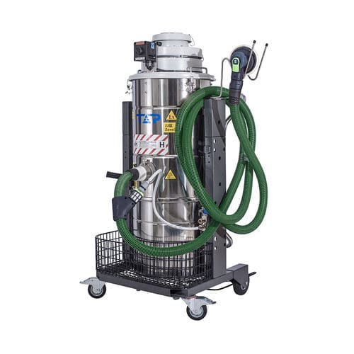 産業用掃除機 - TEX5 -E DS DM - Zhejiang TOP Environmental Technology Co., Ltd - 乾式 / 粉塵用 / 電動式