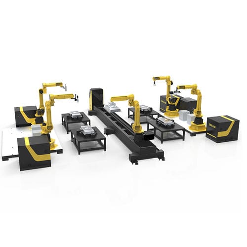 溶接用ロボットセル - SF20RFLS - Jinan Senfeng Laser Technology Co. Ltd. - 自動車産業用