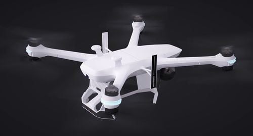 ガス検出装置ドローン - Skeyetech E2 - Azur Drones  - クアッドローター / 点検 / 監視用