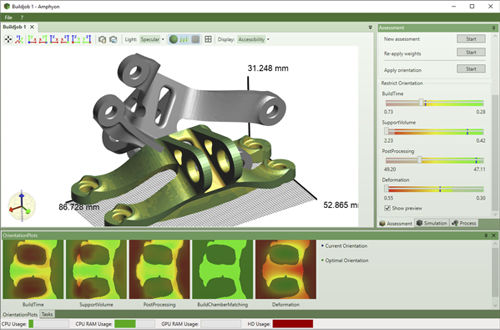 分析ソフトウェア - Examiner - Additive Works - シミュレーション用 / 最適化 / 後処理