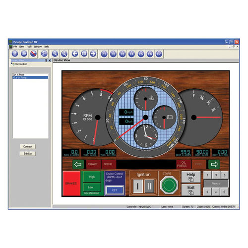 通信ソフトウェア - Envision RV - Horner Tianjin Automation Technology Ltd - 実習用 / 接続 / ネットワーク