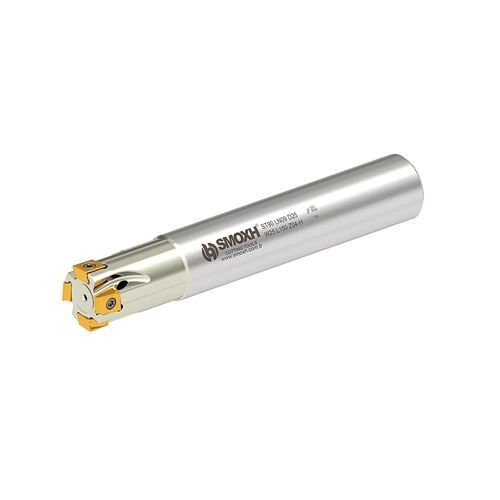 Ｒ形面取りミーリングカッター - ST90 LN09 D25 W25 L150 Z04-H - SMOXH CUTTING TOOLS - コーナー半径 / 2サイズ / 取り外し可能プレート