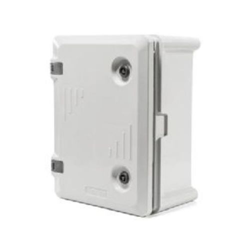 壁取り付け式電気エンクロージャ - courbi - プラスチック製 / 蝶番式カバー付 / 透明ドア付き