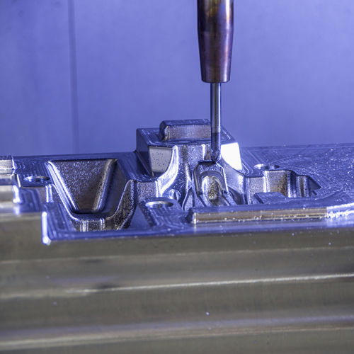 アルミニウムフライス加工 - 5D machining - MASAM - スチール / ステンレススチール / ニッケル