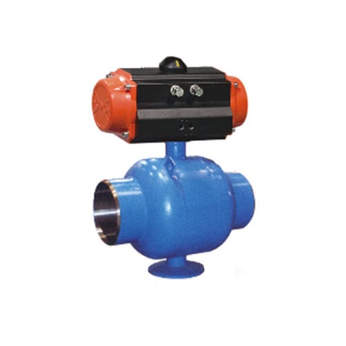 ボールバルブ - RP-500H - ROPO GmbH - 手動式 / 空圧式 / 電動・油圧