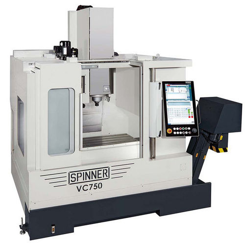 3軸マシニングセンタ - VC series - SPINNER Werkzeugmaschinenfabrik GmbH - 縦型 / BT 40 / HSK-63