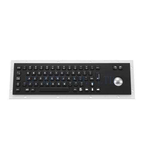 パネル設置用キーボード - KY-PC-D-BL - Shenzhen KEYU Co., Ltd  - メカニカルキー / マウスキー2つ付き / 66キー