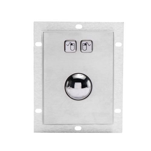 機械式トラックボール - KY-TB-38 - Shenzhen KEYU Co., Ltd  - パネル設置用 / USB接続 / ステンレススチール製