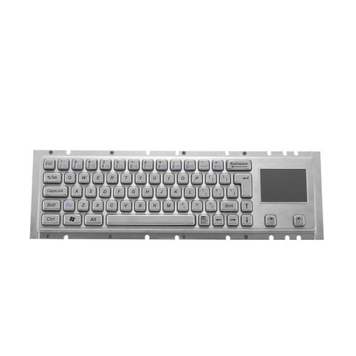 工業用キーボード - KY-PC-HT - Shenzhen KEYU Co., Ltd  - パネル設置用 / メカニカルキー / マウスキー2つ付き