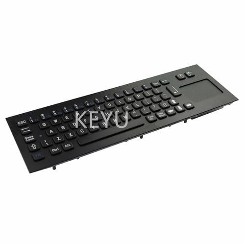 産業用キーボード - KY-PC-NT340-BL - Shenzhen KEYU Co., Ltd  - パネル設置用 / メカニカルキー / マウスキー2つ付き
