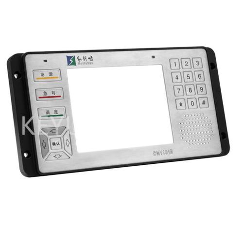 制御キーパッド - KY-2220B - Shenzhen KEYU Co., Ltd  - 19キー / パネル設置用 / ステンレススチール製
