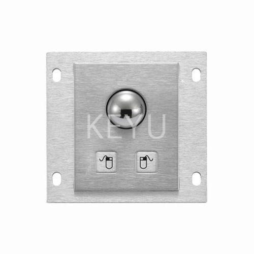 ステンレススチール製トラックボール - KY-PC-25G - Shenzhen KEYU Co., Ltd  - 機械式 / パネル設置用 / 1 inch (25 mm)