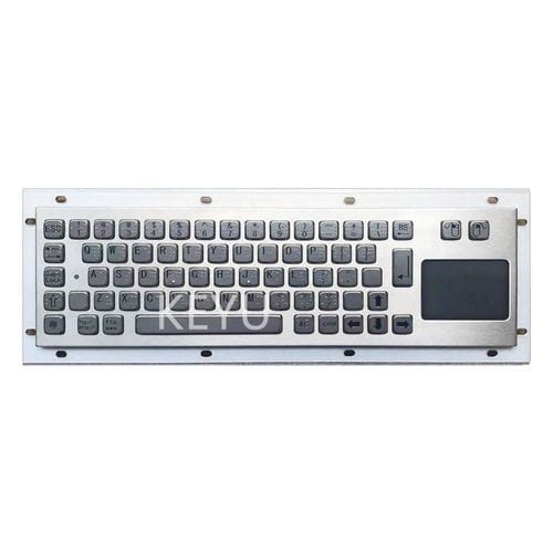 パネル設置用キーボード - KY-PC-NT4-BR - Shenzhen KEYU Co., Ltd  - メカニカルキー / マウスキー2つ付き / 67キー