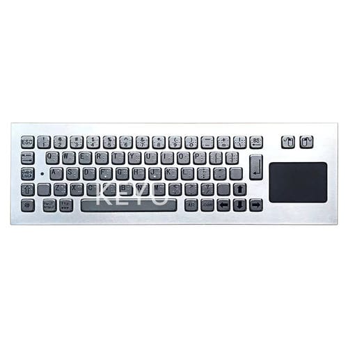 パネル設置用キーボード - KY-PC-NT340-BR - Shenzhen KEYU Co., Ltd  - メカニカルキー / マウスキー2つ付き / 67キー