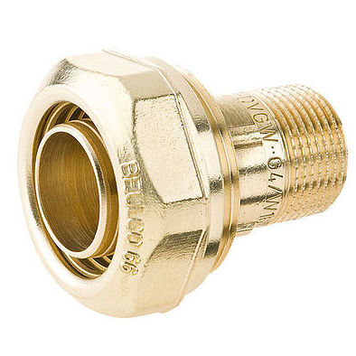 油圧式接続部品 - 66011 - BEULCO GmbH & Co. KG - ねじ込み / 圧縮 / 真ちゅう製