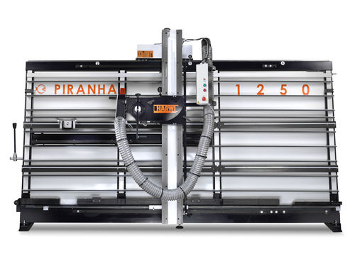 パネルのこぎり - Piranha 1250 - Harwi - 縦型 / プラスチック用