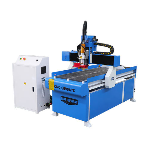 CNCルーター - ELECNC-6090ATC - Jinan Blue Elephant CNC Machinery Co.,Ltd - 3軸 / 1スピンドル / ポリ塩化ビニル用