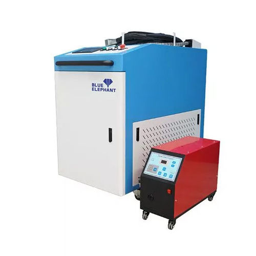 ファイバーレーザー溶接機 - ELECNC - Jinan Blue Elephant CNC Machinery Co.,Ltd - 自動 / キャスター付き / アルミニウム用