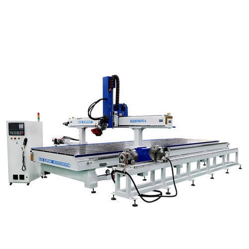 CNCルーター - ELECNC-2070ATC-4 - Jinan Blue Elephant CNC Machinery Co.,Ltd - 4軸 / 1スピンドル / 薪