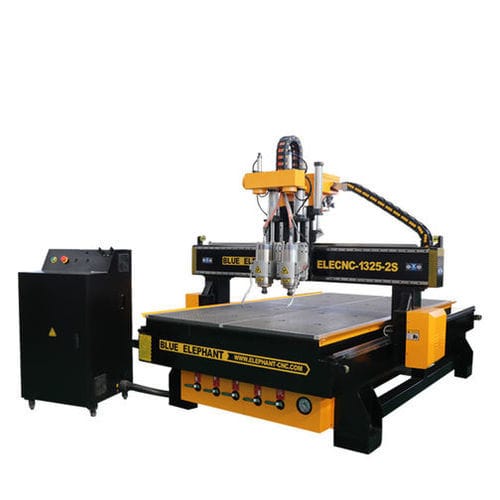 CNCルーター - ELECNC-1325-2s - Jinan Blue Elephant CNC Machinery Co.,Ltd - 3軸 / スピンドル / 薪