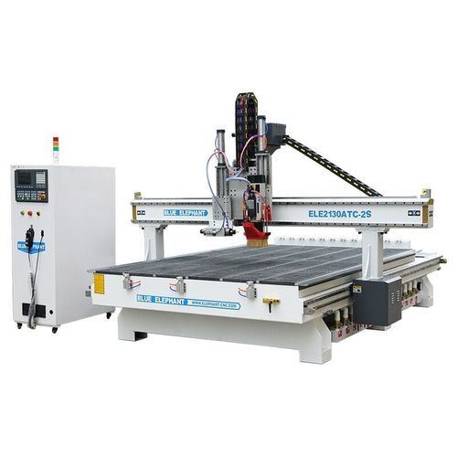 CNCルーター - ELECNC-2130ATC - Jinan Blue Elephant CNC Machinery Co.,Ltd - 3軸 / ダブルスピンドル / 木材用