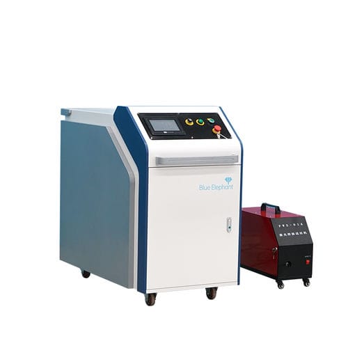 ファイバーレーザー溶接機 - ELECNC - Jinan Blue Elephant CNC Machinery Co.,Ltd - 自動 / キャスター付き / アルミニウム用