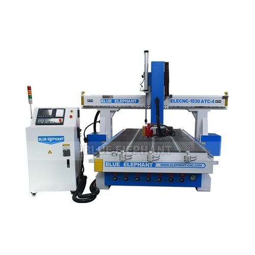 CNCルーター - ELECNC-1530 - Jinan Blue Elephant CNC Machinery Co.,Ltd - 4軸 / 1スピンドル / 木材用