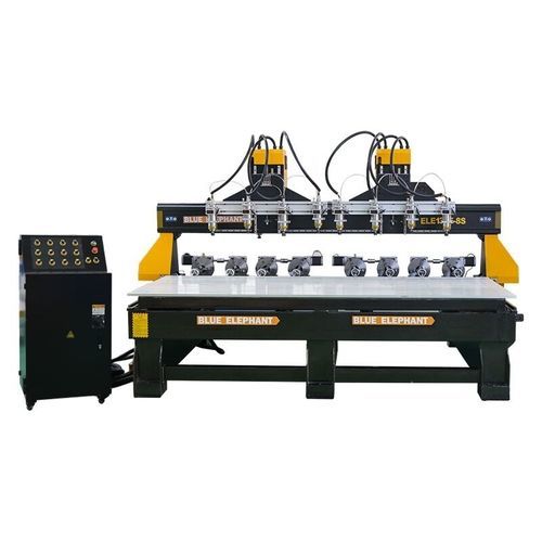 CNCルーター - ELECNC1325-8S - Jinan Blue Elephant CNC Machinery Co.,Ltd - 3軸 / 多軸 / 薪