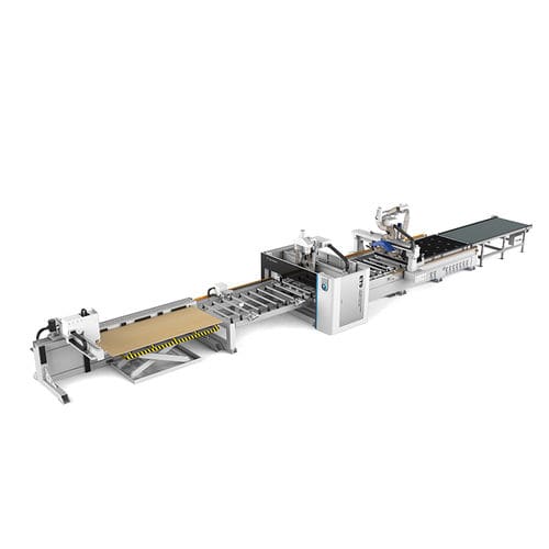 CNC加工ライン - ET-9 - Jinan Blue Elephant CNC Machinery Co.,Ltd - 木製家具用 / 穿孔 / 型押し