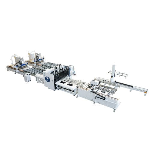 木材用切断ライン - ET7.2 - Jinan Blue Elephant CNC Machinery Co.,Ltd - パネル / ドア用 / ウィンドガラス用