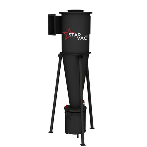 粒子分離器 - VRC150 - Starvac - サイクロン / リサイクル産業用 / 縦型