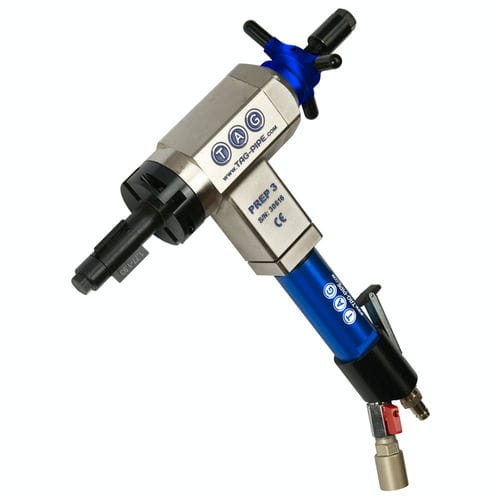 チューブ端部用面取り機 - PREP 3 - T A G Pipe Equipment Specialists Ltd - 電動 / 空気圧式 / ポータブル