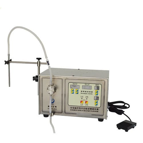 電磁式充填機 - SF-II series - Shandong Dongtai Machinery Manufacturing Co., Ltd. - 半自動 / ガラスビン用 / ペットボトル用
