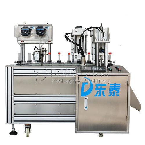 オイル充填機 - Shandong Dongtai Machinery Manufacturing Co., Ltd. - 半自動 / ボトル用 / チューブ用