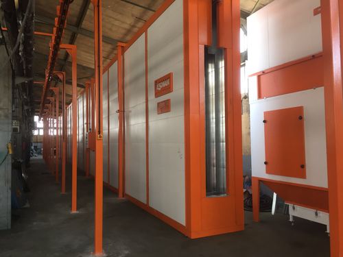 トンネル型炉 - TUNNEL OVENS - İSTANBUL ELECTROSTATICS - 粉体塗装用