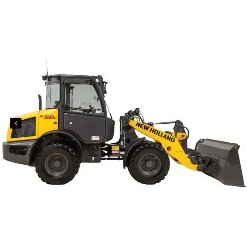 ホイール式ローダー - W50C ZB - New Holland - 関節付き / コンパクト / 工事現場用