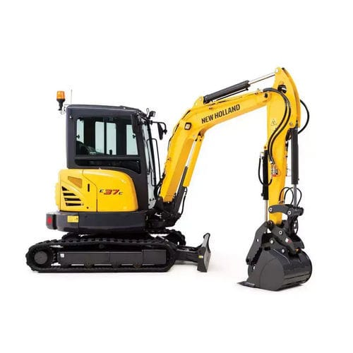 中型油圧ショベル - E57C - New Holland - クローラー式 / Tier 4 final / 建設現場用