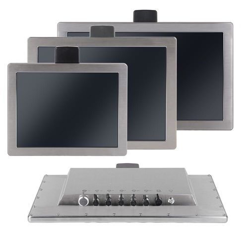 TFT LCDパネルPC - WP1XX1T-R1 Series - NODKA Automation Technology - LEDバックライト / 5ワイヤー抵抗タッチスクリーン / 15インチ
