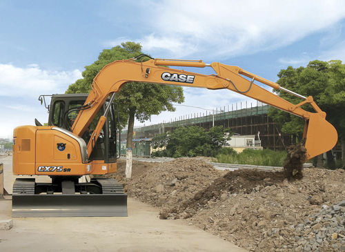中型油圧ショベル - CX75C SR - Case - クローラー式 / Tier 4 final / 建設現場用
