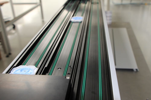 手動式組み立てライン - SMS line 60mm - CLA Clinical Laboratory Automation SA - 半自動 / 自動 / フレキシブル