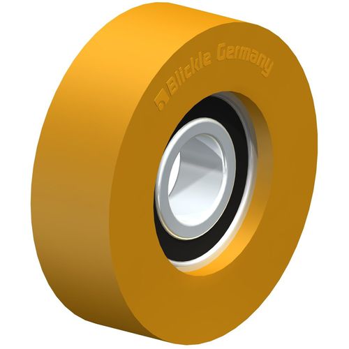 ガイドホイール式ローラー - FTH series - Blickle Räder+Rollen GmbH u. Co. KG - ポリウレタン製 / 低ノイズ