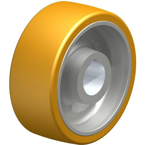 バンド式車輪 - GTHN series - Blickle Räder+Rollen GmbH u. Co. KG - ポリウレタン被覆 / 鋳鉄製 / 重荷重用